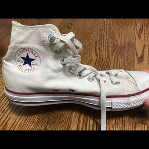 White high top converse